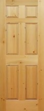 30x80 Pine Panel Door
