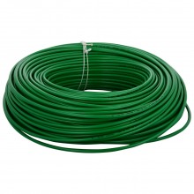WIRE 6MM SINGLE GREEN PER ROLL ELE538