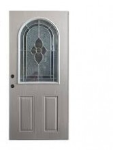 Metal Door with Glass #IBIG20 36 X 80