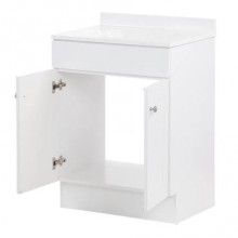 Vanity Set 24 X 18 White Marble Top - SAN098