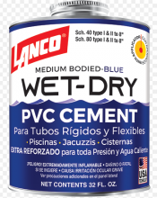 PVC Cement 32oz Wet&Dry Lanco 2485 - ADH102