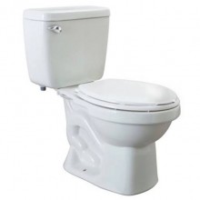 TOILET WHITE ROUND CORONA MANAOS - SAN455