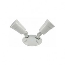 LIGHT SOCKET WEATHERPROOF ARM & BASE DOUBLE ELE464