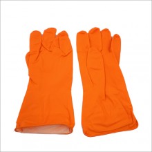 GLOVES LATEX HOUSEHOLD ORANGE MEDIUM G1033M