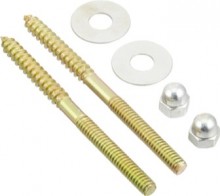 BOWL TO FLOOR SCREW 1/4