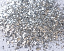 GLITTER SILVER FUR154