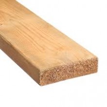 2 X 4 X 14 Rough Treated Lumber