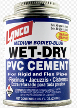 PVC Cement 8oz Wet&Dry Lanco SM-248-7 - ADH114